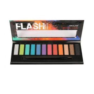 12 Color Flash Natural Color Makeup Eyes
